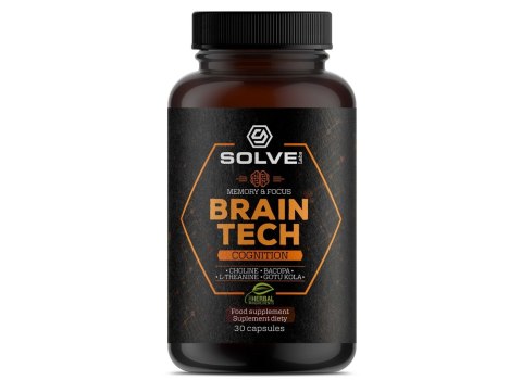 SolveLabs Brain Tech 30 kapsułek SolveLabs Brain Tech 30 kapsułek