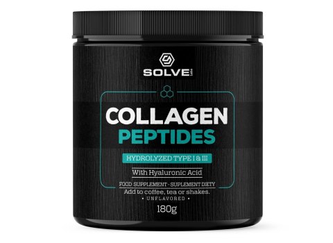 SolveLabs Collagen (hydrolizowany kolagen w proszku) typu 1 i 3 180g SolveLabs Collagen (hydrolizowany kolagen w proszku) typu 1 i 3 180g