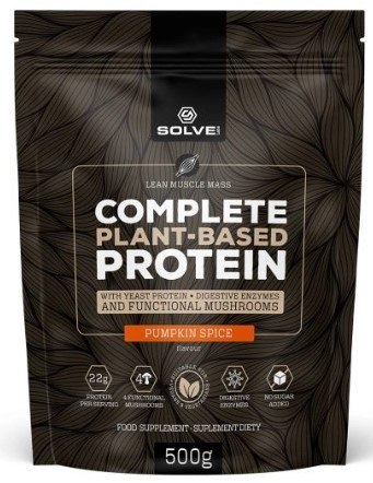 SolveLabs Complete Plant-based Protein 500g o smaku pumpkin - spice SolveLabs Complete Plant-based Protein 500g o smaku pumpkin - spice