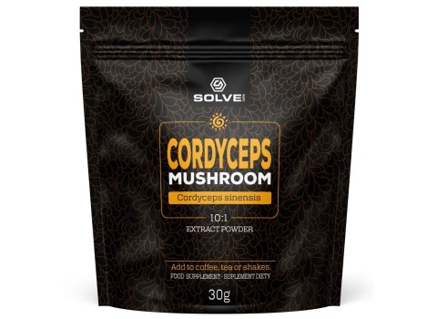 SolveLabs Cordyceps (Cordyceps Sinensis) 10:1 30g SolveLabs Cordyceps (Cordyceps Sinensis) 10:1 30g
