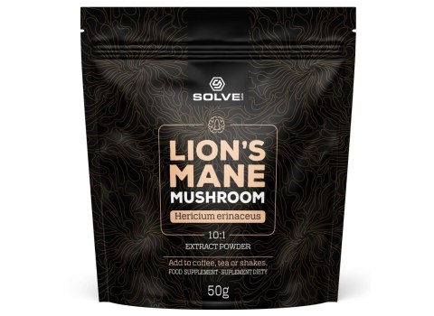 SolveLabs Lion's Mane (Soplówka Jeżowata) 10:1 50g SolveLabs Lion's Mane (Soplówka Jeżowata) 10:1 50g