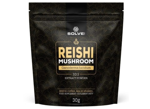 SolveLabs Reishi (Ganoderma Lucidum) 10:1 30g w proszku SolveLabs Reishi (Ganoderma Lucidum) 10:1 30g w proszku