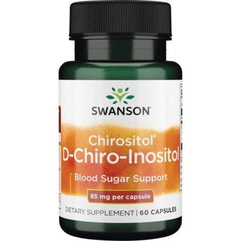 Swanson D-chiro-inozytol 60 kapsułek Swanson D-chiro-inozytol 60 kapsułek
