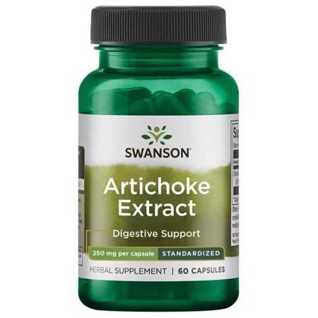 Swanson Karczoch 250mg 60 kapsułek Swanson Karczoch 250mg 60 kapsułek