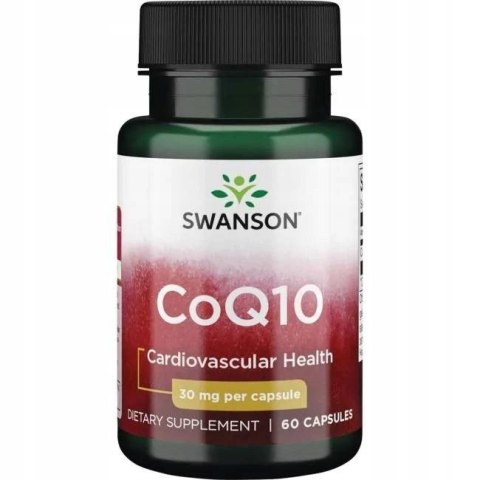 Swanson Koenzym Q10 30 mg 60 kapsułek Swanson Koenzym Q10 30 mg 60 kapsułek