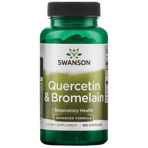 Swanson Kwercetyna 250 mg i Bromelina 78 mg 100 kapsułek Swanson Kwercetyna 250 mg i Bromelina 78 mg 100 kapsułek