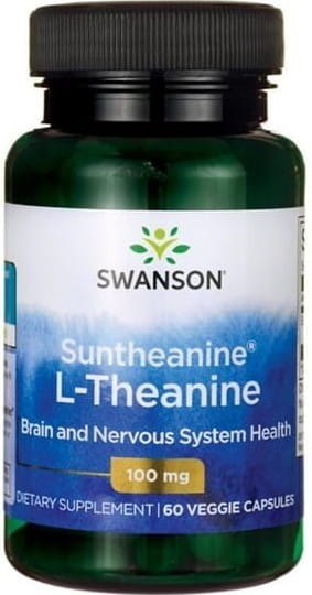 Swanson L-Teanina 100 mg 60 kapsułek Swanson L-Teanina 100 mg 60 kapsułek