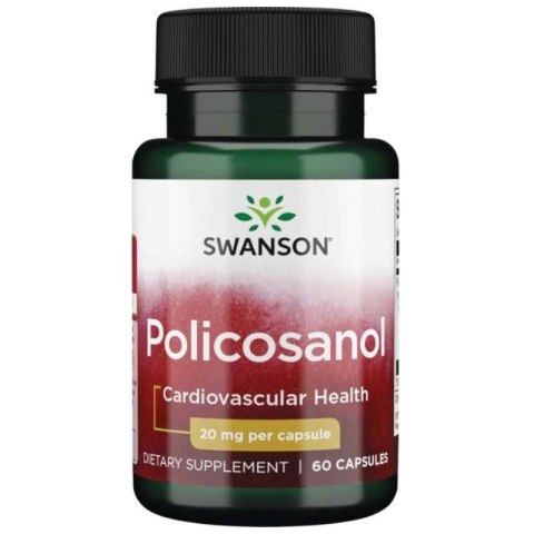 Swanson Policosanol 60 kapsułek Swanson Policosanol 60 kapsułek