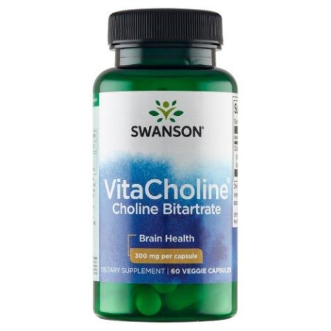Swanson VitaCholine 300mg 60 kapsułek Swanson VitaCholine 300mg 60 kapsułek