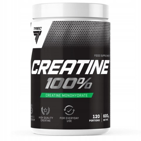 Trec Creatine 100% (Monohydrat kreatyny) 600g Trec Creatine 100% (Monohydrat kreatyny) 600g