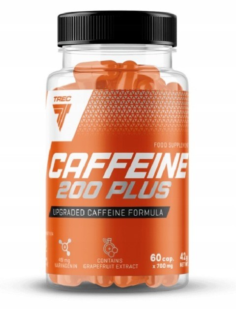 Trec Kofeina 200 mg Plus 60 kapsułek Trec Kofeina 200 mg Plus 60 kapsułek