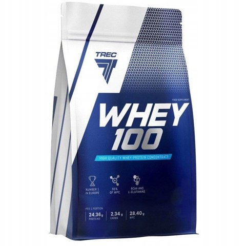 Trec Whey 100 700g o smaku masła orzechowego Trec Whey 100 700g o smaku masła orzechowego