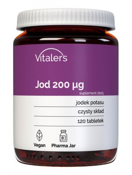 Vitaler's Jod 200 µg 120 tabletek Vitaler's Jod 200 µg 120 tabletek