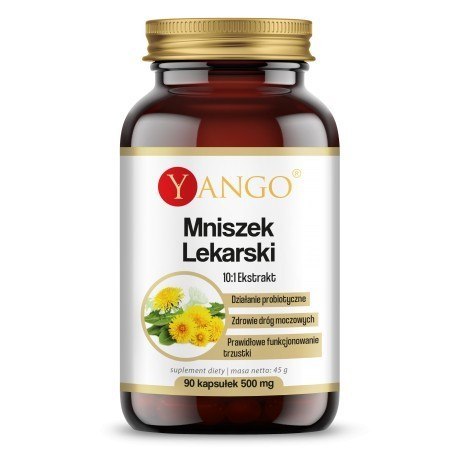 YANGO Mniszek lekarski 90 kapsułek YANGO Mniszek lekarski 90 kapsułek
