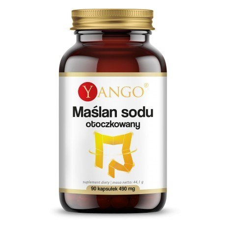Yango Maślan sodu 90 kapsułek Yango Maślan sodu 90 kapsułek