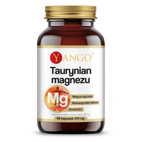 Yango Taurynian magnezu 60 kapsułek Yango Taurynian magnezu 60 kapsułek