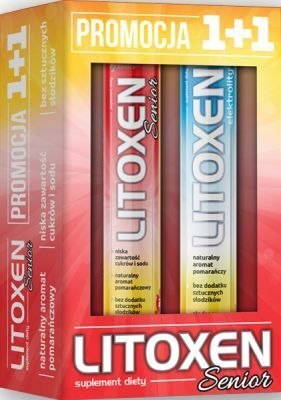 Xenico Litoxen Senior 2x20 tabletek musujących Xenico Litoxen Senior 2x20 tabletek musujących