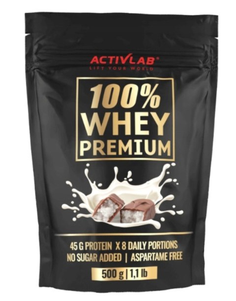 ActivLab 100% Whey Premium o smaku kokos z czekoladą 500g ActivLab 100% Whey Premium o smaku kokos z czekoladą 500g