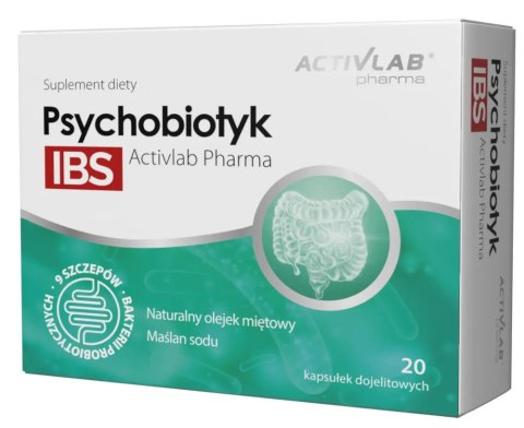 ActivLab Psychobiotyk IBS 20 kapsułek ActivLab Psychobiotyk IBS 20 kapsułek
