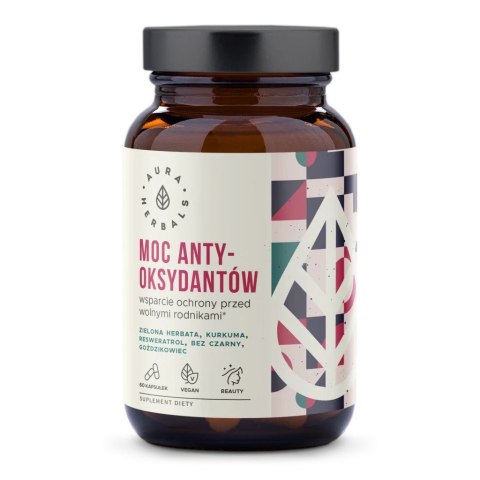 Aura Herbals Moc Antyoksydantów 60 kapsułek Aura Herbals Moc Antyoksydantów 60 kapsułek