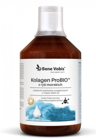 Bene Vobis Kolagen ProBIO z ryb morskich - suplement diety 500 ml