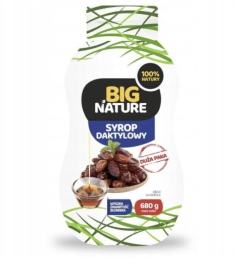 Big Nature Syrop daktylowy 680g Big Nature Syrop daktylowy 680g