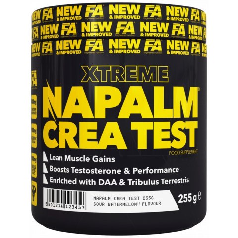 FA Napalm Crea Test 225 g mango-cytryna FA Napalm Crea Test 225 g mango-cytryna
