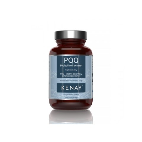 Kenay PQQ Pirolochinolinochinon 60 kapsułek Kenay PQQ Pirolochinolinochinon 60 kapsułek