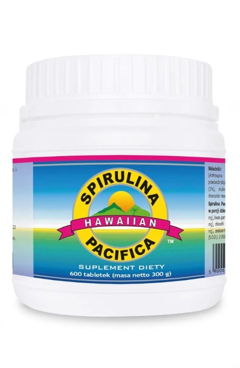 Kenay Spirulina Pacyfica 600 tabletek Kenay Spirulina Pacyfica 600 tabletek
