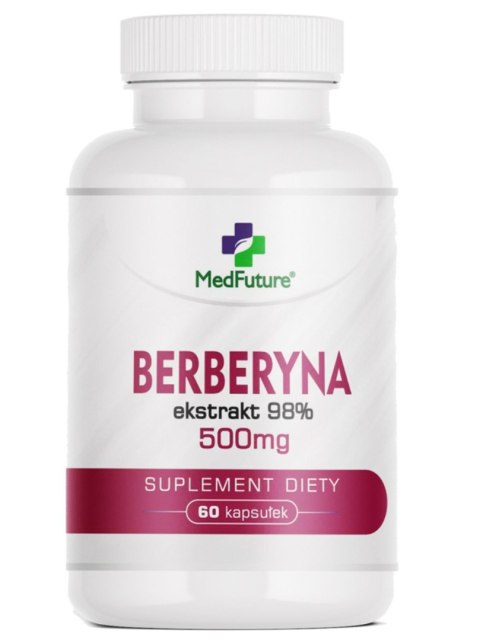MedFuture Berberyna ekstrakt 500mg 60 kapsułek MedFuture Berberyna ekstrakt 500mg 60 kapsułek