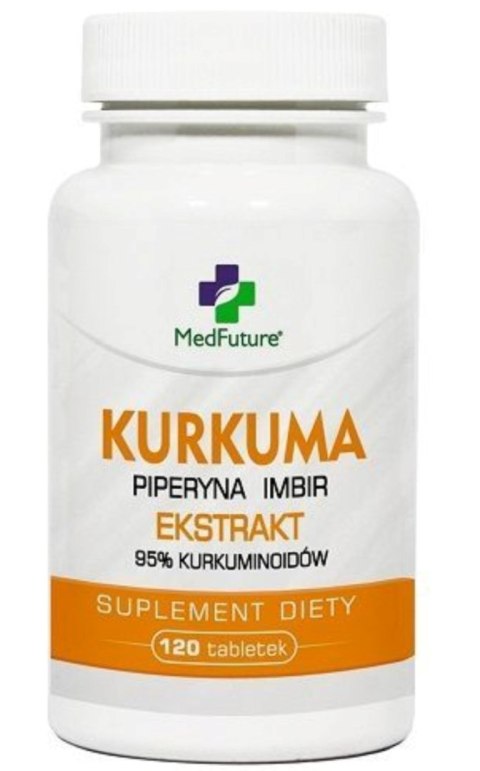MedFuture Kurkuma ekstrakt 2500mg 120 tabletek MedFuture Kurkuma ekstrakt 2500mg 120 tabletek