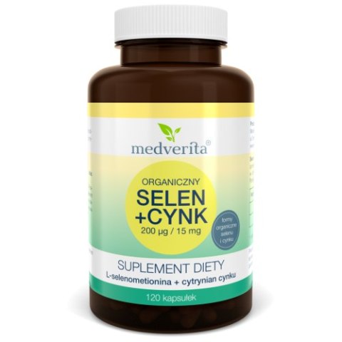 Medverita Selen + Cynk 120 kapsułek Medverita Selen + Cynk 120 kapsułek