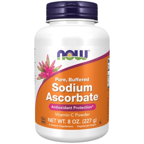 NOW Foods Askorbinian sodu (Witamina C) 227 g NOW Foods Askorbinian sodu (Witamina C) 227 g