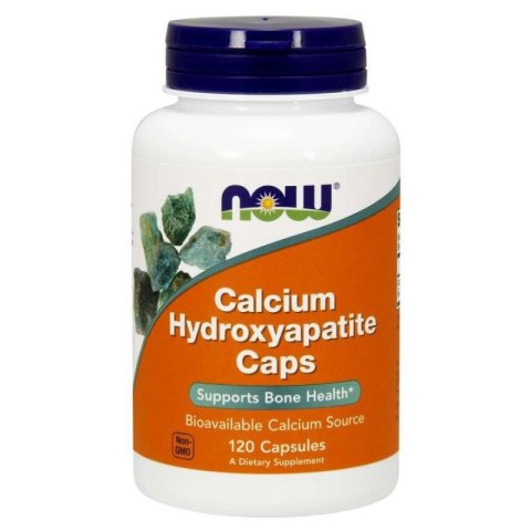 NOW Foods Calcium Hydroxyapatite (Wapń i fosfor) 120 kapsułek NOW Foods Calcium Hydroxyapatite (Wapń i fosfor) 120 kapsułek