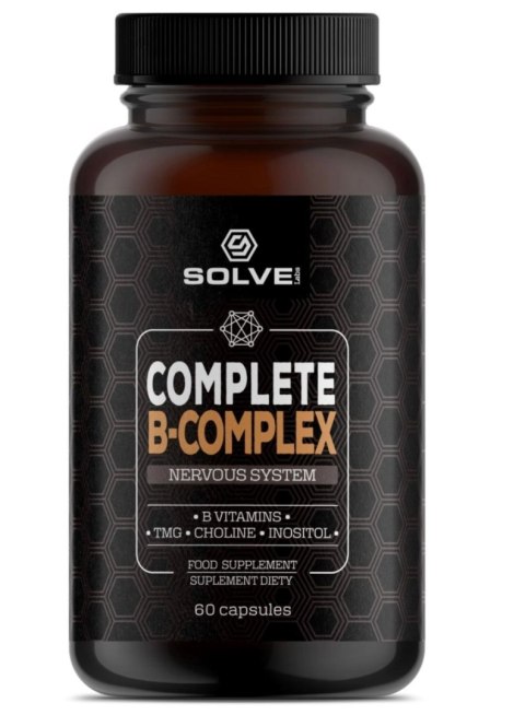 SolveLabs Complete B-complex 60 kapsułek SolveLabs Complete B-complex 60 kapsułek