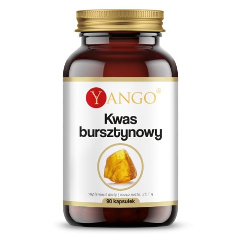 Yango Kwas bursztynowy 90 kapsułek Yango Kwas bursztynowy 90 kapsułek