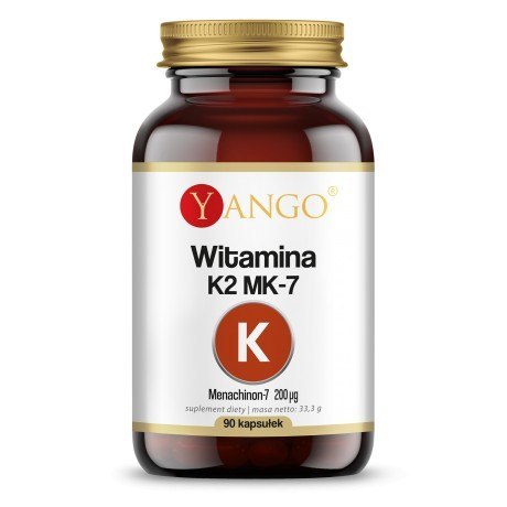 Yango Witamina K2-MK7 90 kapsułek Yango Witamina K2-MK7 90 kapsułek