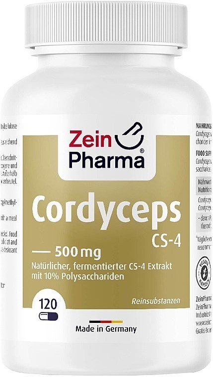 Zein Pharma Cordyceps CS-4 120 kapsułek Zein Pharma Cordyceps CS-4 120 kapsułek