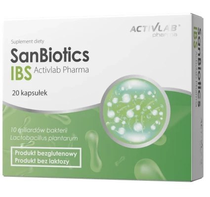 ActivLab SanBiotics IBS 20 kapsułek ActivLab SanBiotics IBS 20 kapsułek