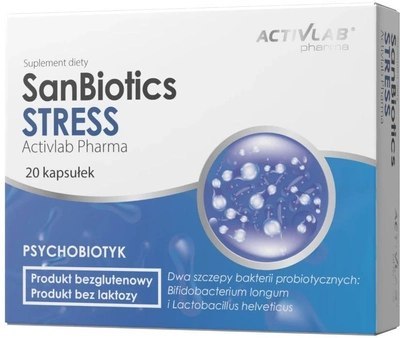 ActivLab SanBiotics Stress 20 kapsułek ActivLab SanBiotics Stress 20 kapsułek