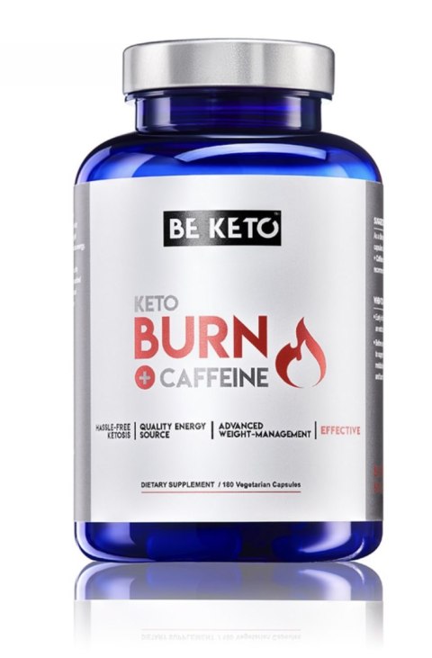 BeKeto Keto Burn z kofeiną - spalacz tłuszczu 180 kapsułek BeKeto Keto Burn z kofeiną - spalacz tłuszczu 180 kapsułek