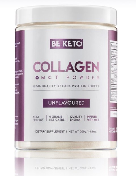 BeKeto Keto Kolagen z olejem MCT bezsmakowy 300g BeKeto Keto Kolagen z olejem MCT bezsmakowy 300g