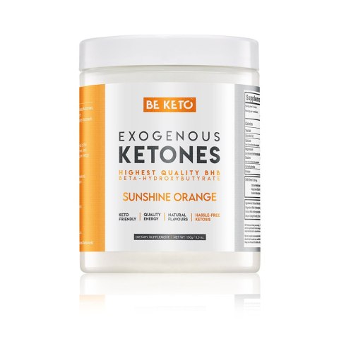 BeKeto Ketony Egzogenne - Słoneczna Pomarańcza 150g BeKeto Ketony Egzogenne - Słoneczna Pomarańcza 150g