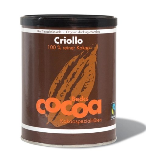 Becks Cocoa Kakao Criollo W Proszku Fair Trade Bezglutenowe BIO 250 g Becks Cocoa Kakao Criollo W Proszku Fair Trade Bezglutenowe BIO 250 g