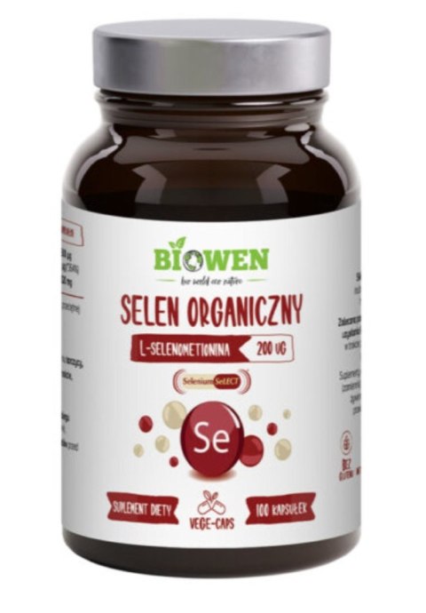 Biowen Selen organiczny 100 kapsułek Biowen Selen organiczny 100 kapsułek