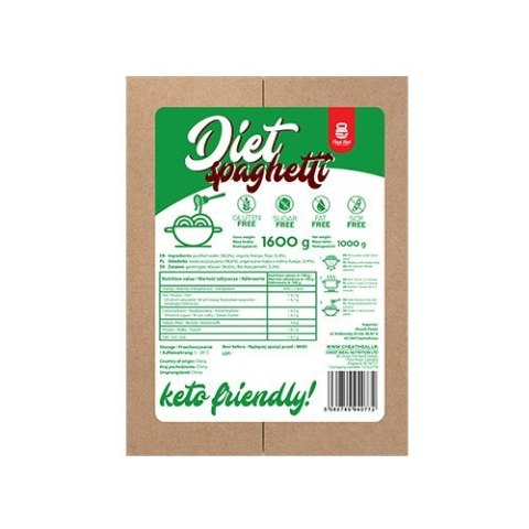 Cheat Meal Makaron Konjac Diet Spaghetti 1,6 kg/ 1 kg Cheat Meal Makaron Konjac Diet Spaghetti 1,6 kg/ 1 kg