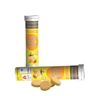 Colostrum Polska Witamina C 1000 Duo tabletki musujące 20 tabl