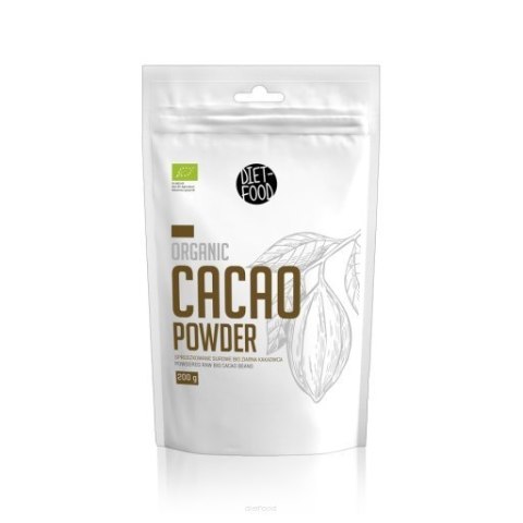 Diet Food Kakao mielone Bio 200g Diet Food Kakao mielone Bio 200g