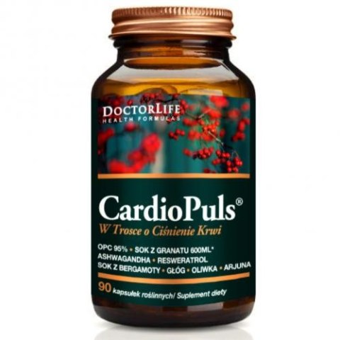 Doctor Life CardioPulse Na ciśnienie 90 kapsułek Doctor Life CardioPulse Na ciśnienie 90 kapsułek