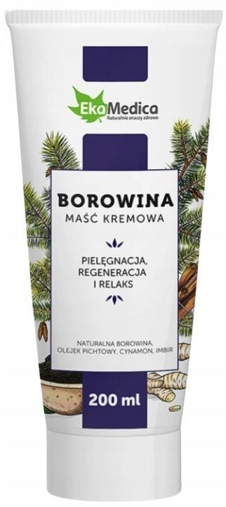 EkaMedica Maść Borowina 200 ml EkaMedica Maść Borowina 200 ml